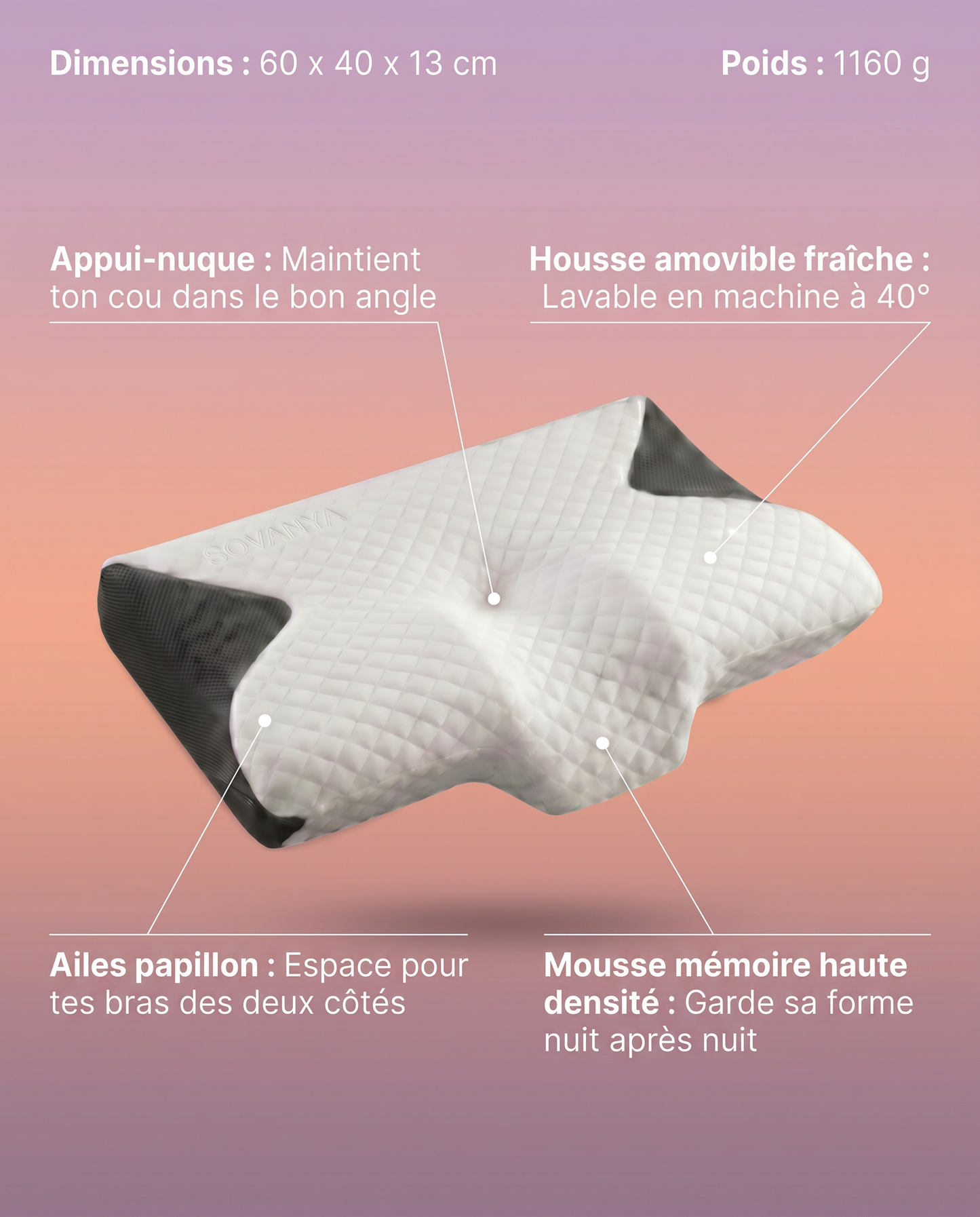 Le Coussin SOVANYA®